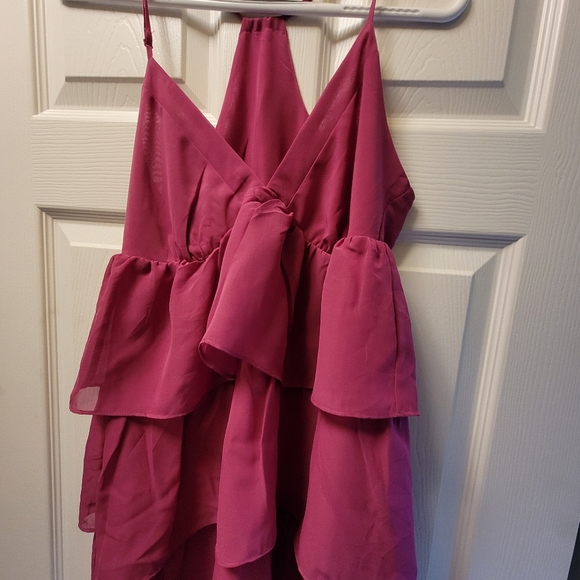 Mini raffles dress size Medium color purple 💜 - Picture 3 of 7